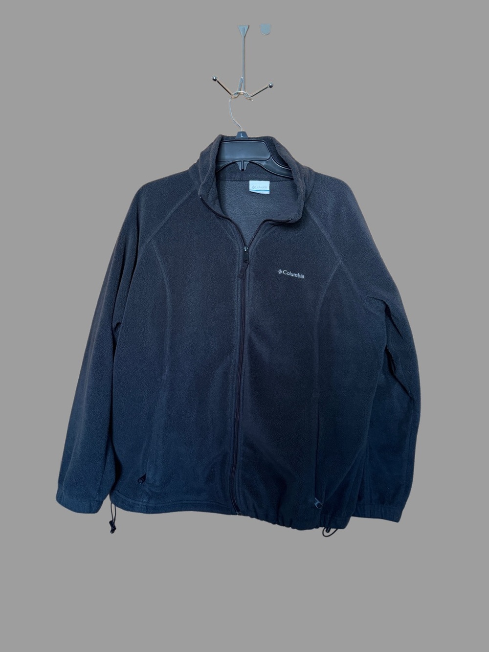 Columbia Black Full-Zip Performance Fleece Jacket